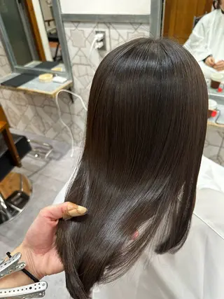 ロング JOS所属・上野ハイトーン/デ ザイン✂︎touiのヘアスタイル