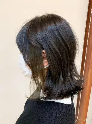 ミディアム カラー Lounge×MORIO Ikebukuro所属・安齋 大樹 /くびれショートのヘアスタイル