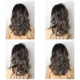 ミディアム カラー KIZU 髪質改善 オカルト怪談のヘアスタイル