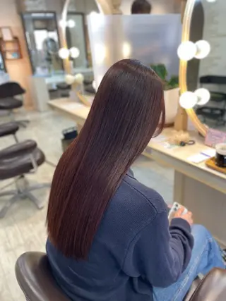 ロング KEEN.渋沢/ 横溝小夏のヘアスタイル