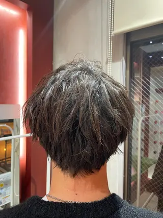 メンズ 福田 秀好のヘアスタイル
