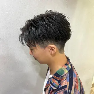 メンズ アキト/ メンズ/透明感暗髪のヘアスタイル