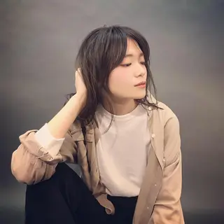 ミディアム カラー 嶋田 直美のヘアスタイル