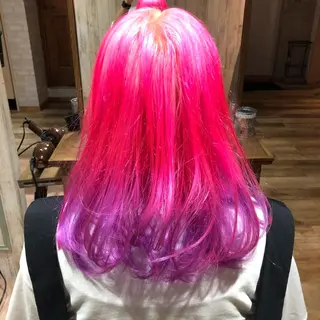 セミロング 福重 奨のヘアスタイル