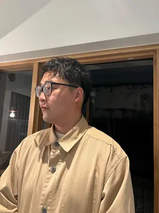 パーマ メンズ パッチリ可愛いまつげ に✨moemiのマツエク・マツパデザイン