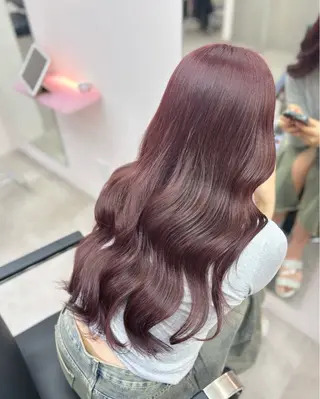 ロング 田中麻鈴/ハイトーン /ミルクティーのヘアスタイル