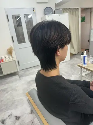 メンズ PARK.なんば本店 ミルボンAujua認定サロン[パーク]所属・辻優太/韓国ウルフ 🐺/中華ヘアのヘアスタイル