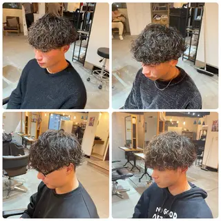 パーマ メンズ メンズ特化/ショート /ツイスパ/結希のヘアスタイル