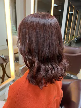 カラー ALEAP himekaのヘアスタイル