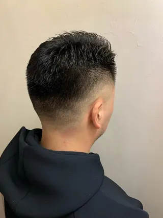 ショート メンズ ヒロ銀座 バーバーショップ神楽坂所属・ひらお あおとのヘアスタイル