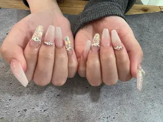 ロング ネイル Nail&Eye lashレクランのネイルデザイン