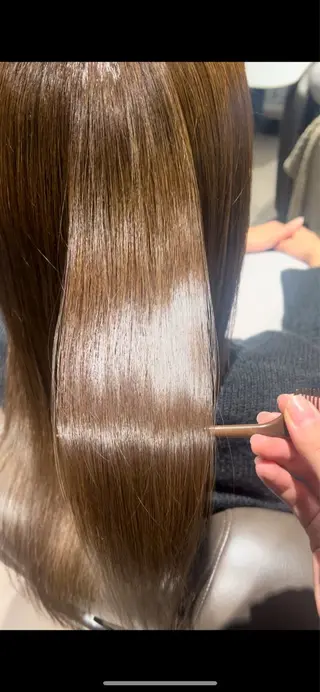 ロング スパニスト おおつかちなつのヘアスタイル