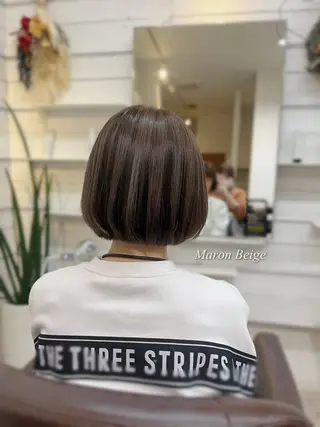 ミディアム 松島 綾子のヘアスタイル