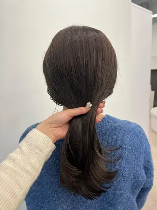 セミロング カラー COAPLUS所属・透明感color特化 🪄cocoroのヘアスタイル