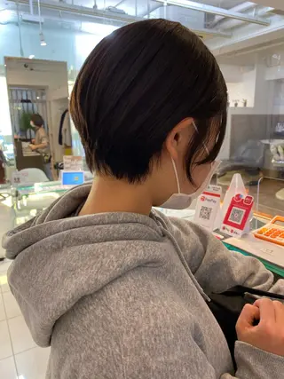 ショート カラー アレンジ&ショート 💙YUKINOのヘアスタイル