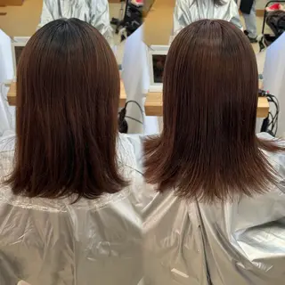 ミディアム lapereau ayanaのヘアスタイル