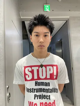 ショート パーマ メンズ トレンド🔥メンズ 特化⚡️網野裕希のヘアスタイル