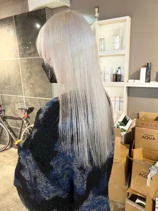 ロング カラー daiki 原宿のヘアスタイル