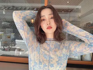 ミディアム Rubik.s 京橋店古谷のヘアスタイル