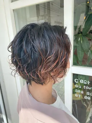 ショート わかばやし ゆうこのヘアスタイル