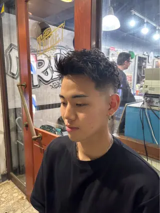 ショート メンズ Barber Tribe所属・メンズショート/ フェード/超駅近のヘアスタイル