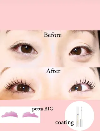 マツエク・マツパ Mercury curl　marieのマツエク・マツパデザイン