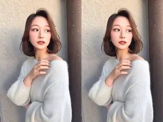 ショート 韓国カット/透明感 カラー/NANAMIのヘアスタイル