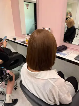 カラー ‎🥀暖色/モテ髪 ‎りな🥀のヘアスタイル