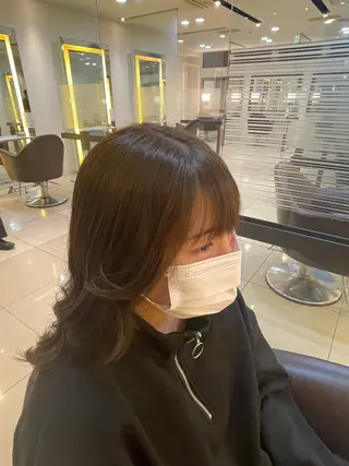 ロング カラー 辻野 光希のヘアスタイル