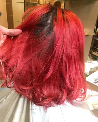 ミディアム カラー ヘアアレンジ 🫧代表/新宿駅近/ 限定価格🫧田辺貴裕のヘアスタイル