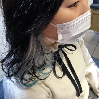 ミディアム カラー AMANE🌼 ハヤシサオリのヘアスタイル