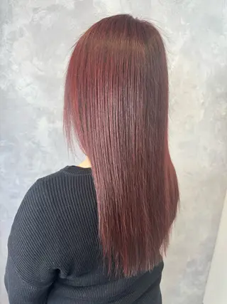ロング カラー ヒヨシ ルナのヘアスタイル