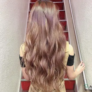 ロング カラー vi viのヘアスタイル