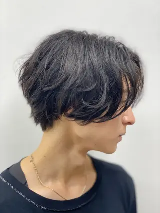 ミディアム メンズ ブロー東京　有楽町店所属・TAKUMI/銀座/ ビジネス/フェードのヘアスタイル