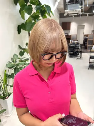 ショート カラー Liru:smart salon/茅ヶ崎のヘアスタイル