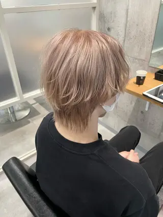 カラー メンズ オオカワユウキ 🎀newi池袋のヘアスタイル