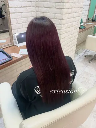 ロング カラー ヘアアレンジ 🍒齋藤 澪🍒のヘアスタイル