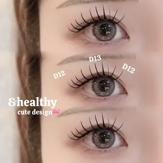 マツエク・マツパ 岩瀬 凜のマツエク・マツパデザイン