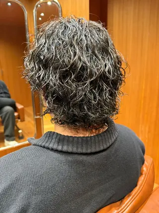 パーマ メンズ Kaz. 薬院/平尾のヘアスタイル