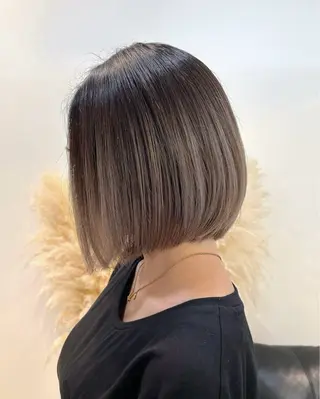 ショート カラー ANKH CROSS 🦋mako🦋のヘアスタイル