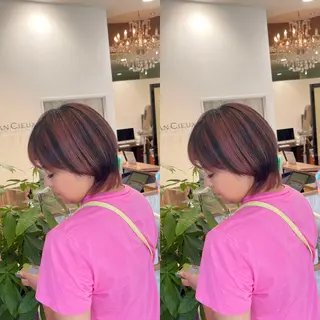 ショート Y Uのヘアスタイル