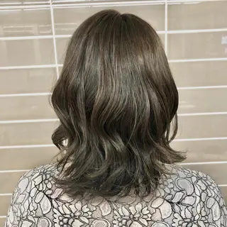 ミディアム カラー 辻堂メンズ特化 YU-YAのヘアスタイル