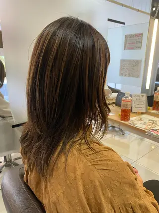 ロング カラー 波巻き/メンズ/ ショート/☆いとみなのヘアスタイル