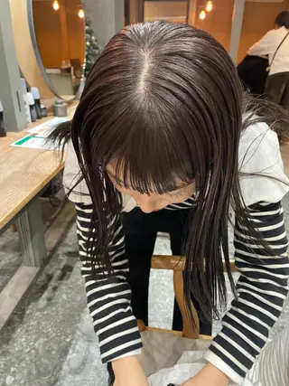 ロング カラー 後藤璃子 (ごとうりこ)のヘアスタイル