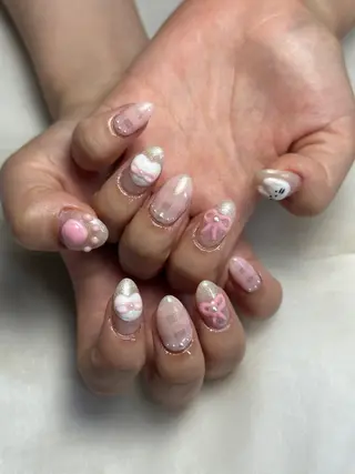 ネイル うにゃねいる🌷 Mayaのネイルデザイン