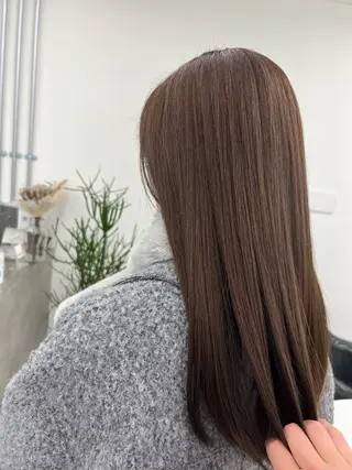 ロング カラー Lann HAIR MAKE所属・ボブショート/岩崎 明生のヘアスタイル