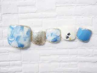 ネイル トップネイリスト Ribbon立川店のネイルデザイン