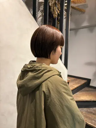 ショート 山田 綾乃/メンズカットのヘアスタイル