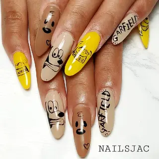 ネイル 島屋 千奈美のネイルデザイン