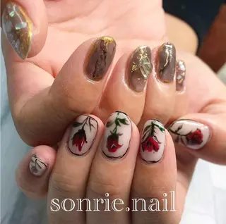 ミディアム カラー パーマ ヘアアレンジ メンズ キッズ ネイル マツエク・マツパ 美容室 ソンリエのヘアスタイル